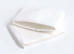 00338 Sweat band white (2 pcs.)