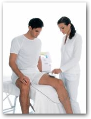DEEP OSCILLATION can be applied over pins and plates. A first for electrotherapy devices..  &raquo; Click to zoom ->