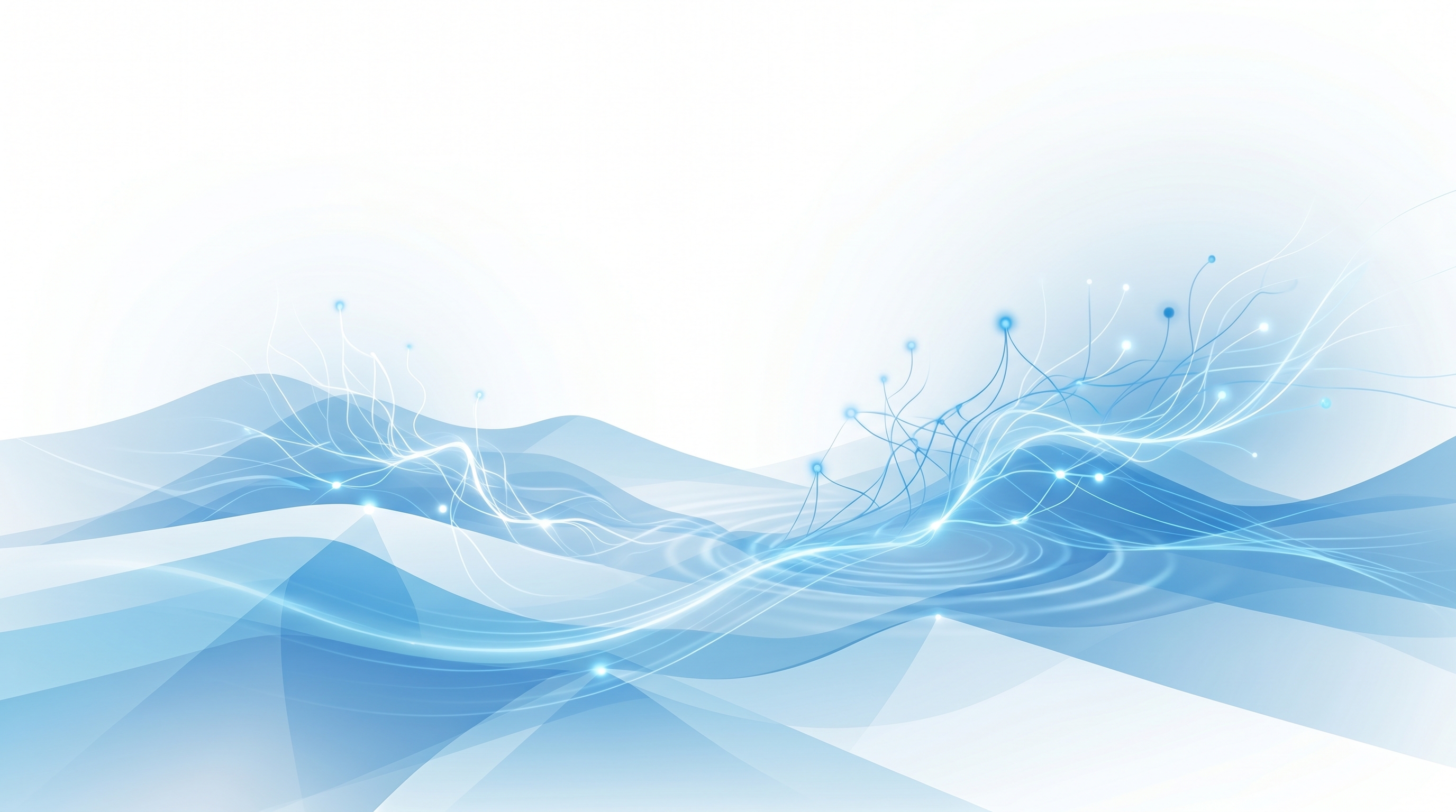 article header blue and white abstract