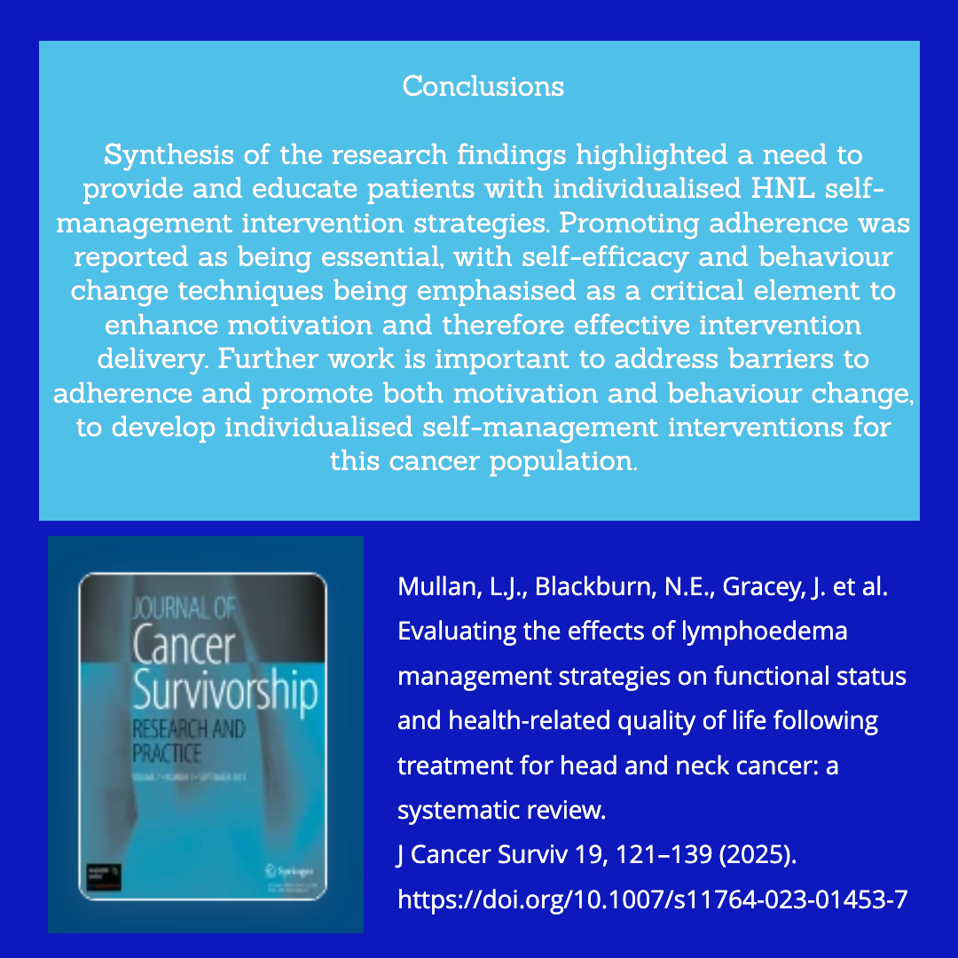 research conclusion HNL self care