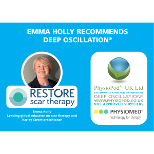 Emma Holly of Restore Scar Therapy Recommends DEEP OSCILLATION® Therapy