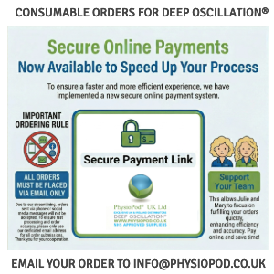 New Streamlined Ordering and Payment Options at PhysioPod® UK Ltd for Consumables